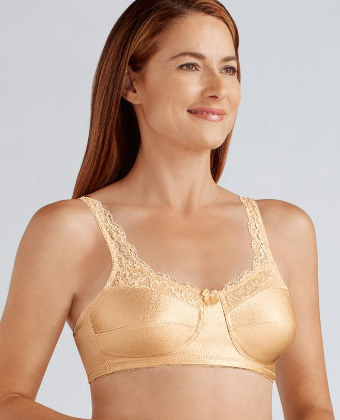 Mastectomy Bra Silhouette Size 40DD Cool Latte at  Women's Clothing  store