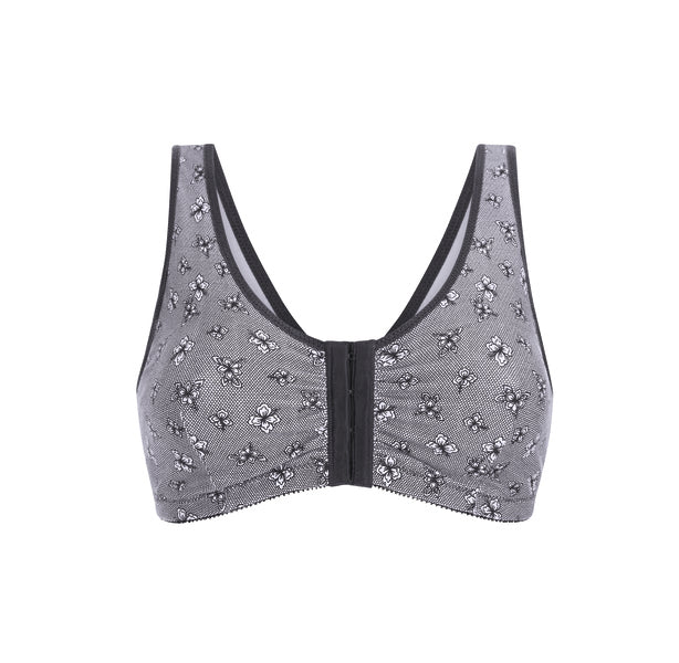 POST-SURGICAL BRA WITH FRONT CLOSURE AND STRAPS – lucyacostalipofajas