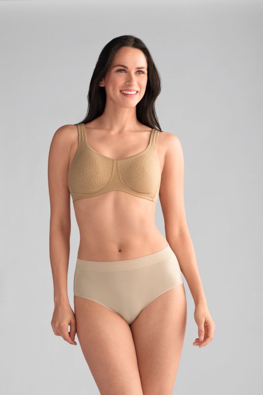 Amoena Kelly WireFree Bra, Soft Cup, Size 38D, White Ref# 5215338DWH -  MAR-J Medical Supply, Inc.