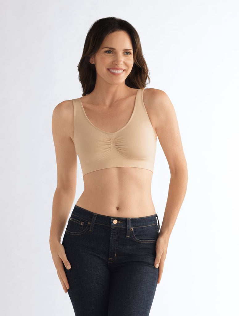 NEW!!! AMOENA Zipper Medium Support ACTIVE Mastectomy Bra - Mastectomy Shop